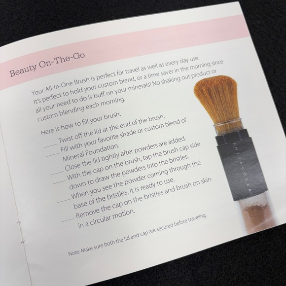 NEW Sheer Cover Lot Makeup Mineral Foundation Brush Set Mascara Travel‎ Brush - Picture 5 of 11